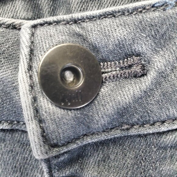 J.Jill Jeans Womens Size 16 Gray Boyfriend Straight Leg Ankle Stretch Denim - Picture 11 of 14